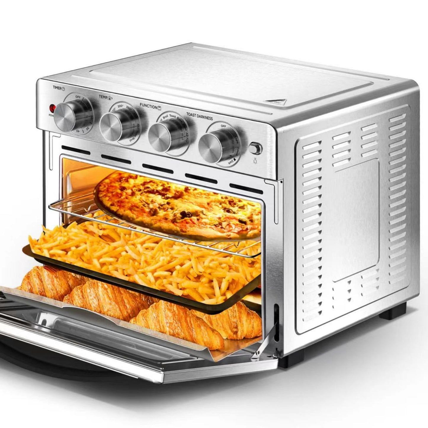 Geek Chef 6-Slice Air Fryer Toaster Oven - PureSelect