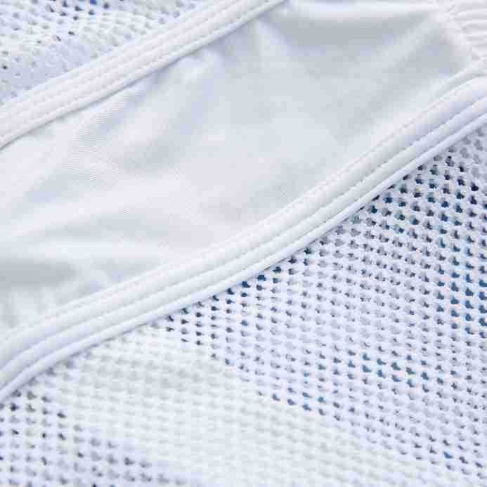 Classic Loose Arrow Breathable Mesh Boxer Shorts for Men