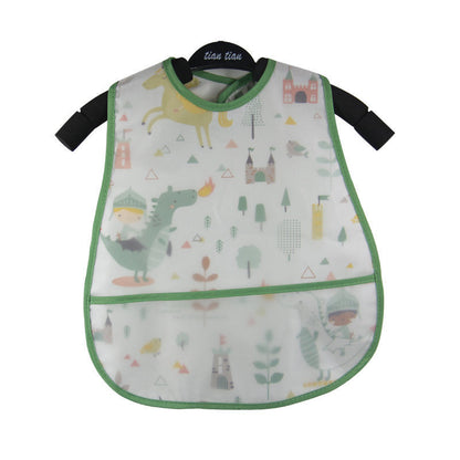 Waterproof Baby Bib and Painting Apron for Boys and Girls