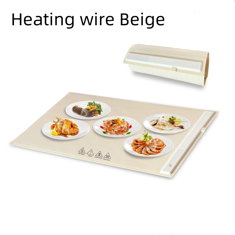 Electric Warming Tray – Multi-functional Graphene Heating Cutting Board