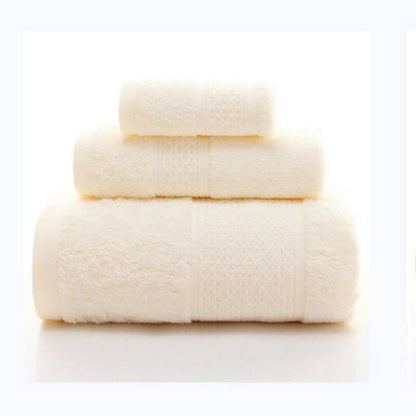 Pure cotton thickened bath towel