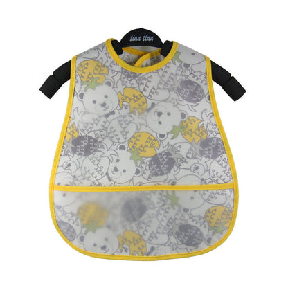 Waterproof Baby Bib and Painting Apron for Boys and Girls