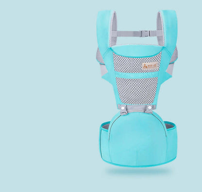 Baby Carrier with Waist Stool – Comfortable and Ergonomic Design for Parents