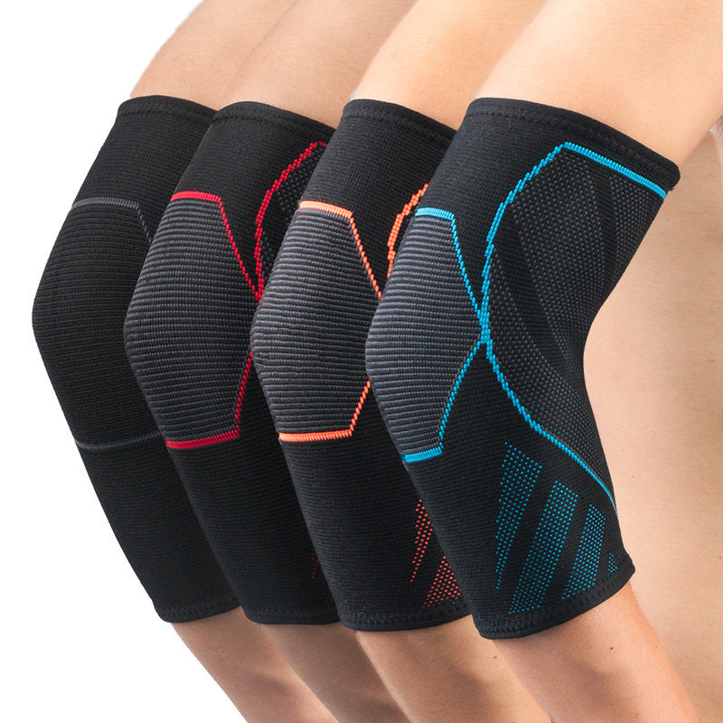 Sports Elbow Guard Knitted Non-slip Pressure Elbow Sleeve Fitness Protective Gear - PureSelect