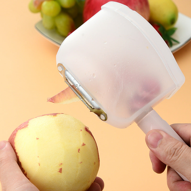 Stainless Steel Handle Fruit Peeler – Effortless Peeling Made Easy!