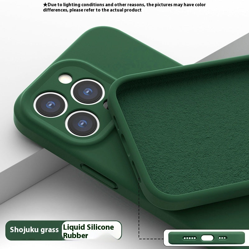 Liquid Silicone Case Drop-resistant Skin-friendly