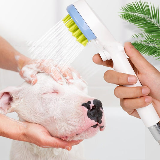 Pet Cleaning Tool Cat And Dog Massage Comb Bath Brush Shower Head