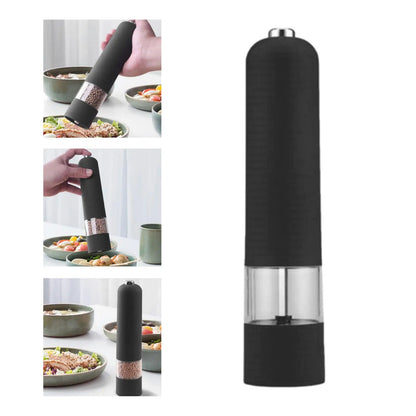 Automatic Electric Black Pepper & Sea Salt Grinder