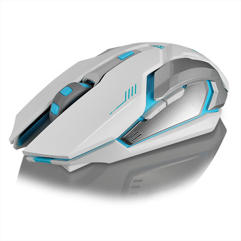 Rechargeable Wireless Mouse for Notebook and Desktop – Mute and Luminous