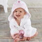 Cartoon Animal Hooded Baby Bath Towels – Soft Cotton Bathrobes for Children