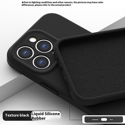 Liquid Silicone Case Drop-resistant Skin-friendly