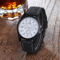 Black & White Sports Quartz Watch for Men and Women