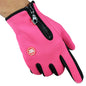 Full Finger Touch Screen Zipper Ski Gloves
