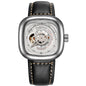 Hot Blast Dunk Fashion Automatic Mechanical Watch – Men's Hollow Square Dial Design