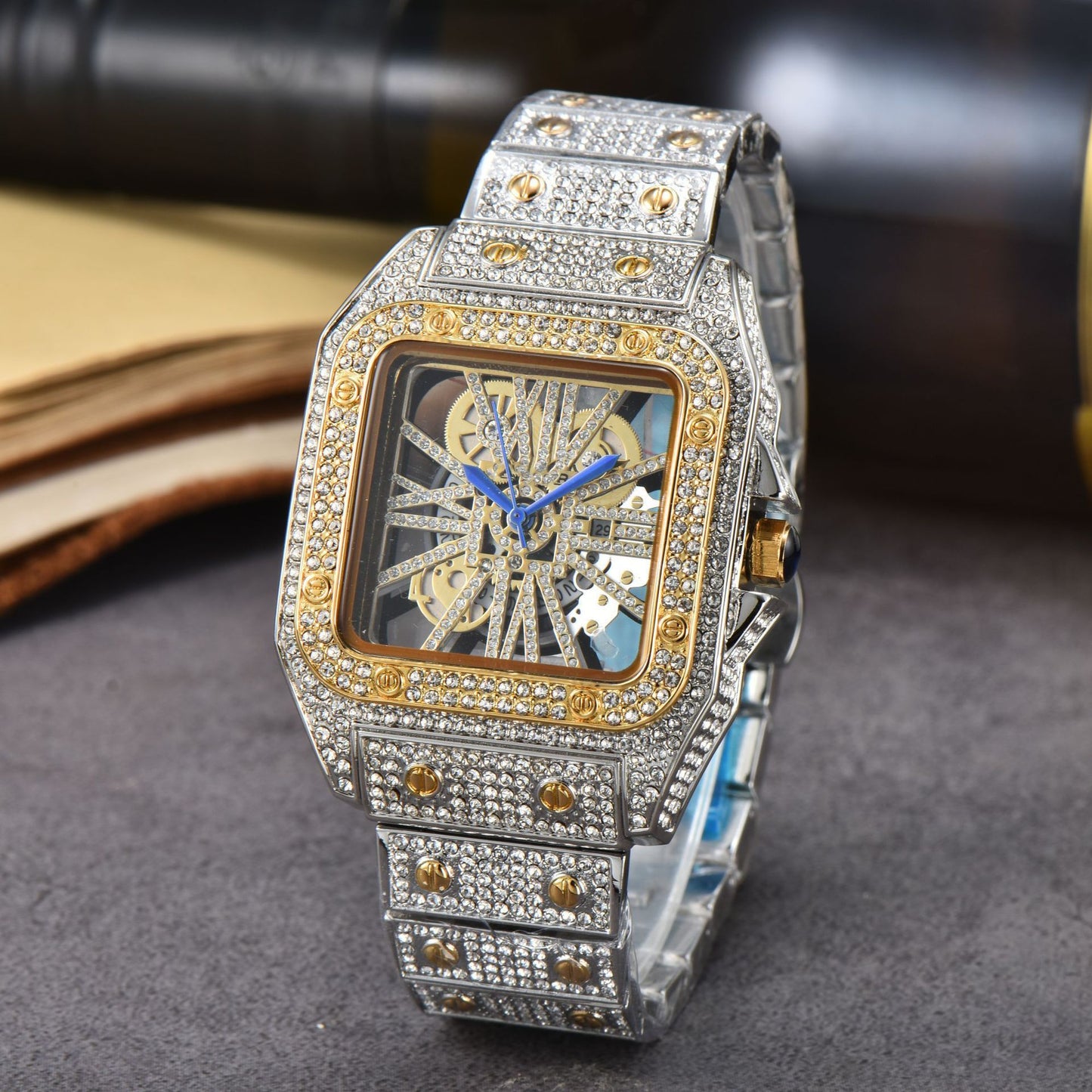 Women's Diamond Fashion Steel Strap Watch