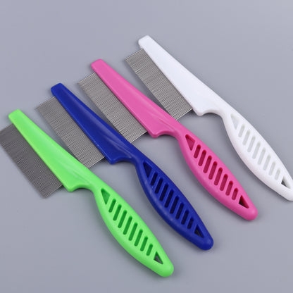 Fine-Toothed Flea Comb for Dogs & Cats