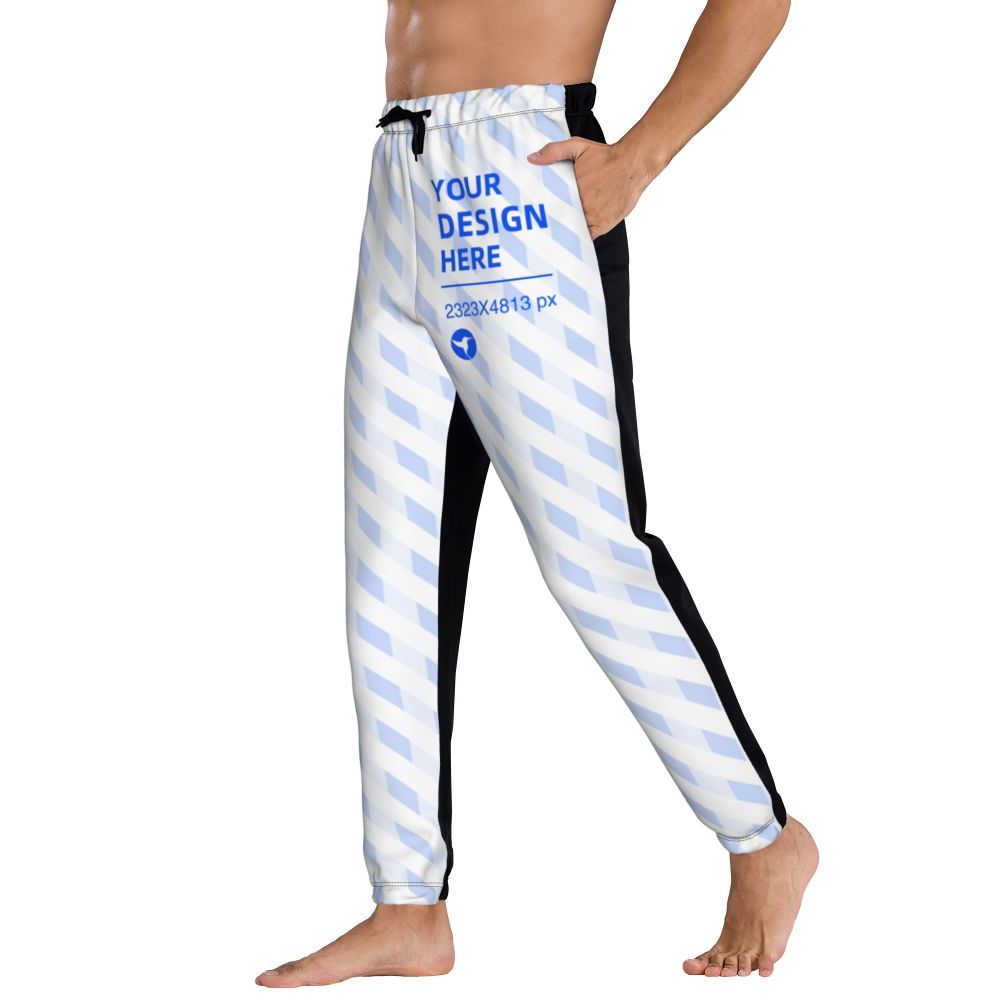 Soft and Comfortable Men's Printed Sweatpants – Perfect for Fitness Running