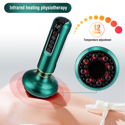 Electric Vacuum Cupping Massager – Portable Massage Tool for Relaxation