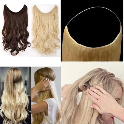 Invisible No Clips Hair Extensions - PureSelect