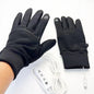 USB Electric Heating Gloves Cycling Warm Keeping Sports Touch Screen Waterproof