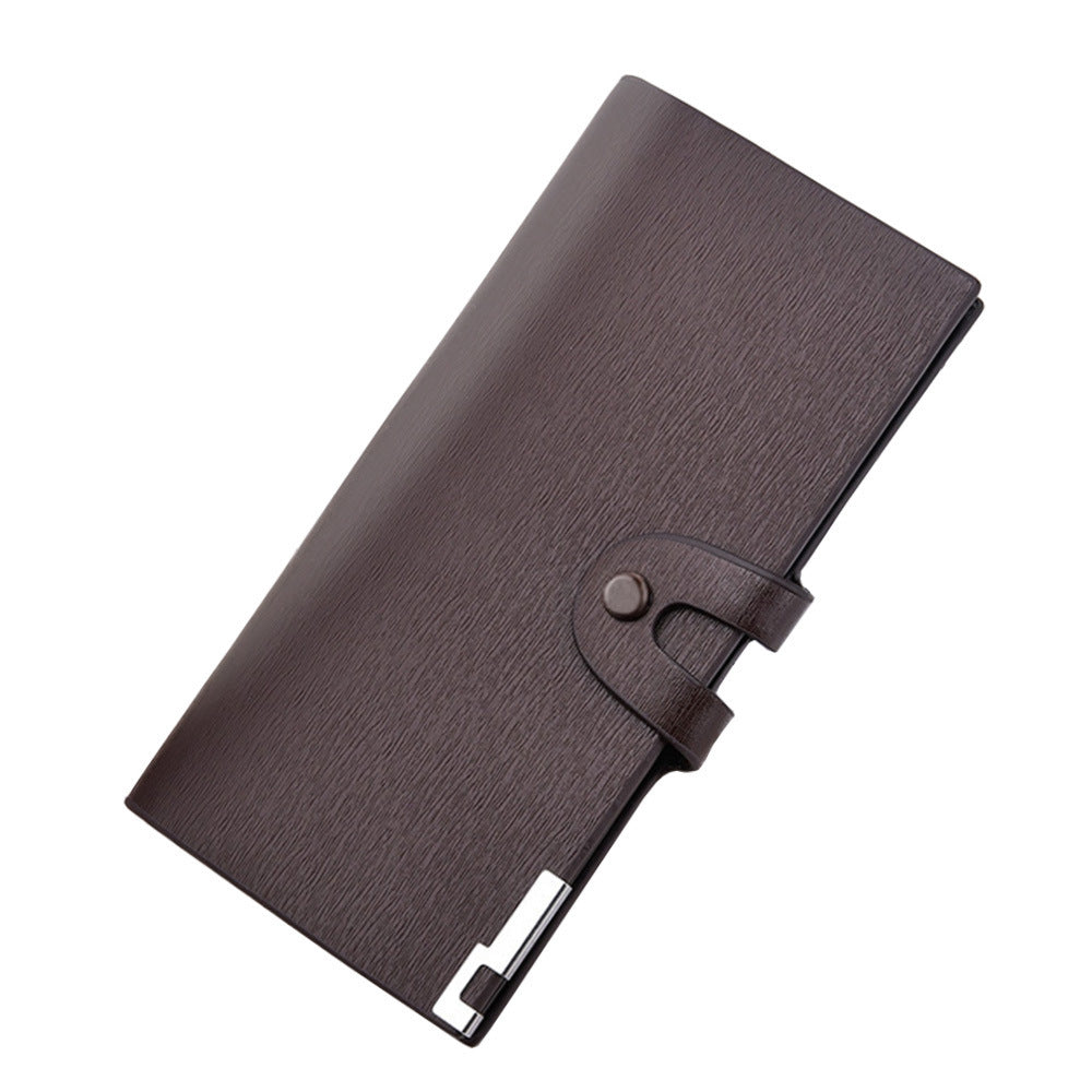 Trendy Mid-Length Fashion Wallet for Men