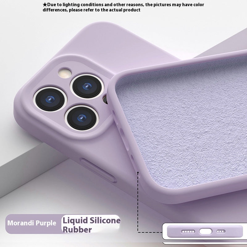 Liquid Silicone Case Drop-resistant Skin-friendly