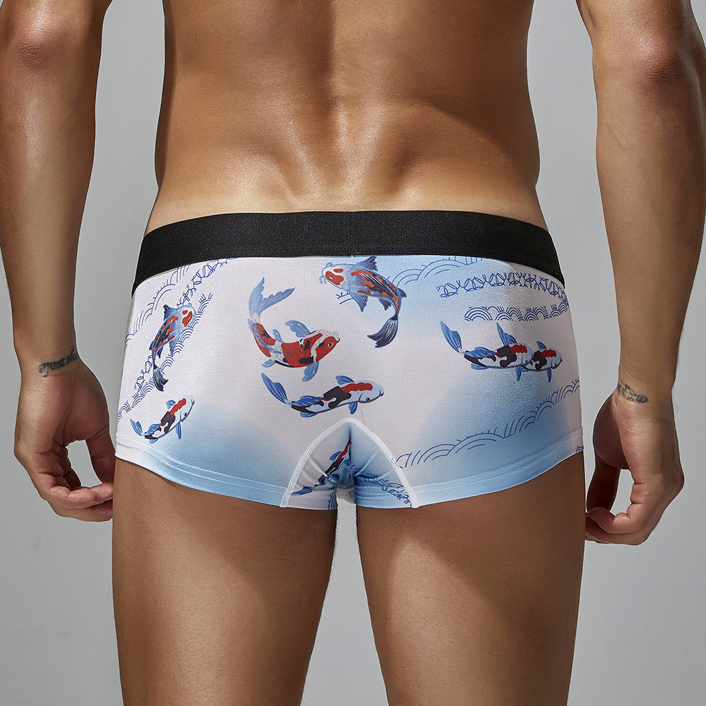 Boys Boxer Briefs Ice Silk Base