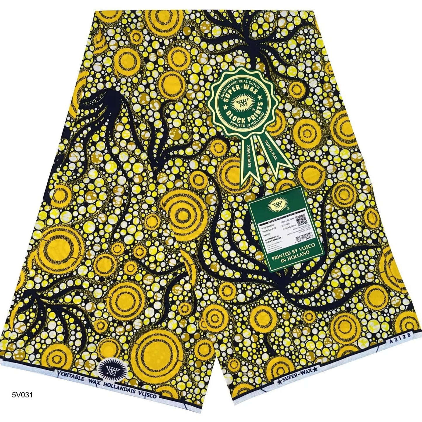 Printed Super Wax Fabric African