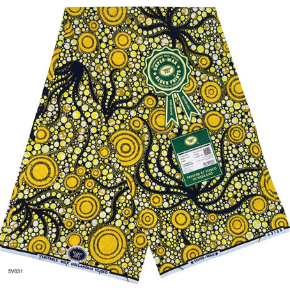 Printed Super Wax Fabric African
