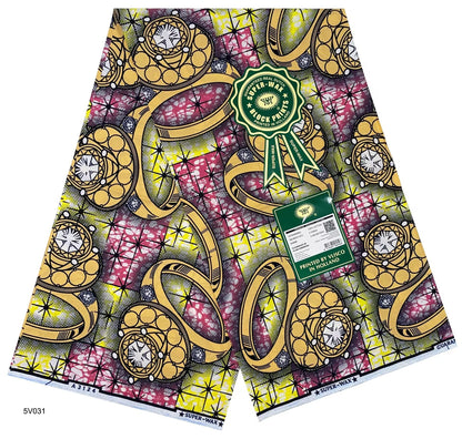Printed Super Wax Fabric African