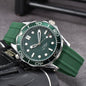 Men's 3-pin Mechanical Transparent Watch