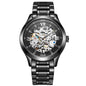 Angela Men's Automatic Mechanical Watch - BOS Hollow Design