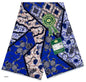 Printed Super Wax Fabric African