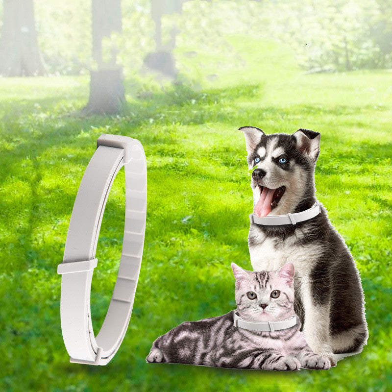 Adjustable Insect Repellent Collar for Cats and Dogs