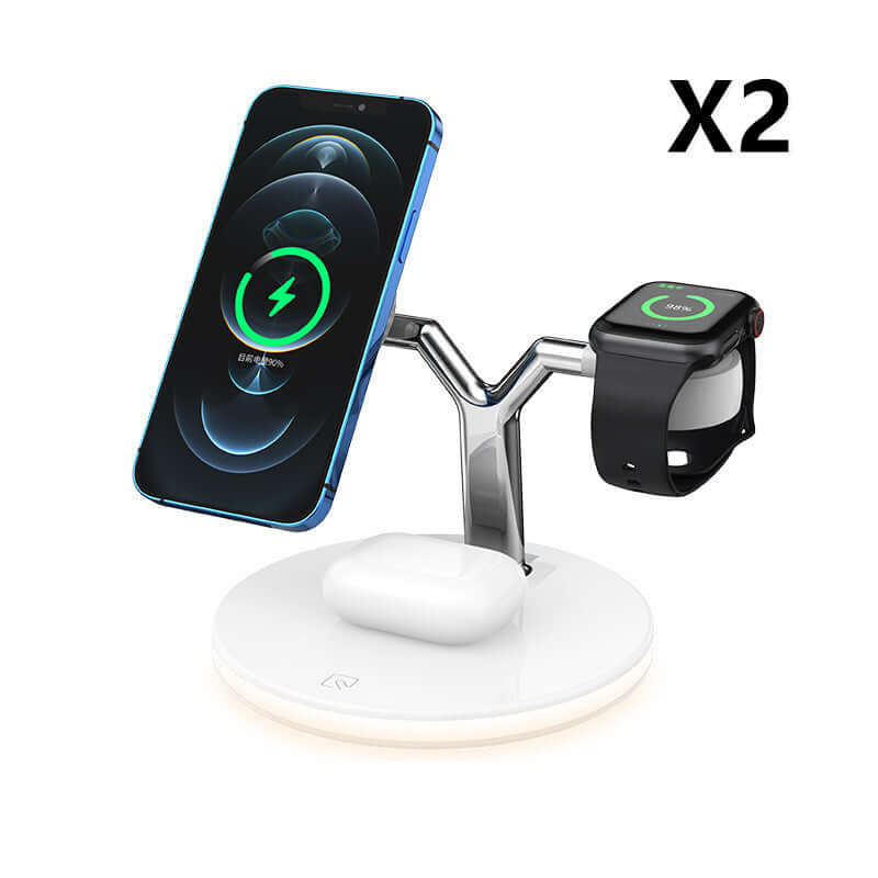 3-in-1 Magnetic Wireless Charger for Apple Devices