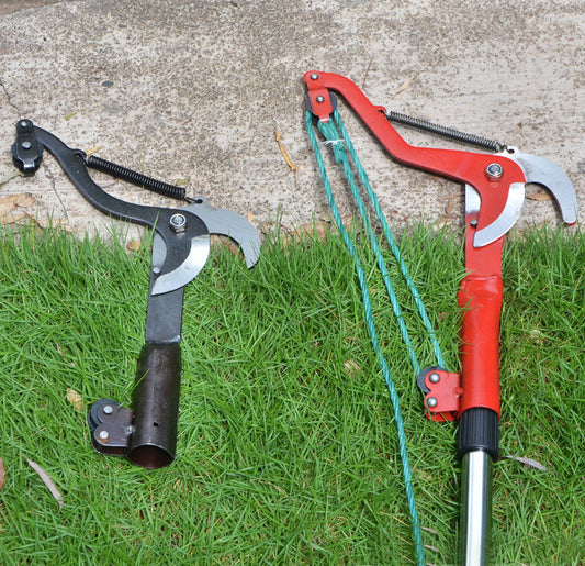 Effort-saving Fruit Picker With Rope High Branch Scissors