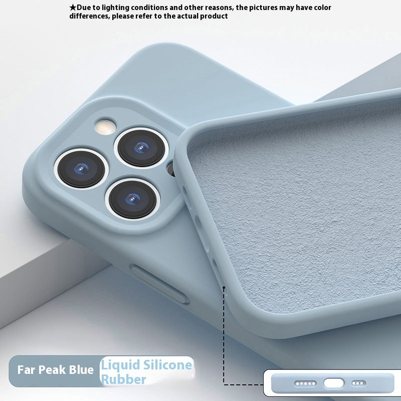 Liquid Silicone Case Drop-resistant Skin-friendly