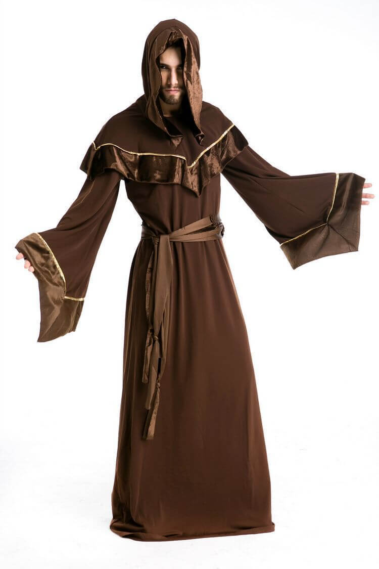 Halloween adult wizard costume