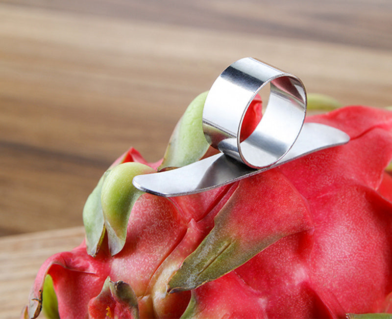 Stainless Steel Peeler Ring – Effortless Peeling for All Your Fruits and Vegetables