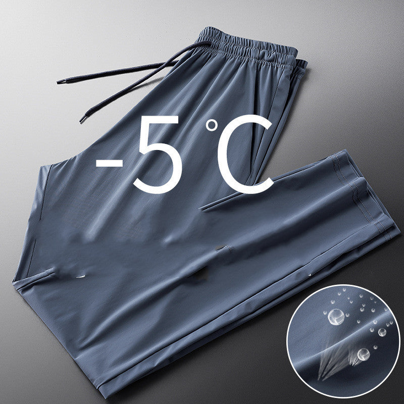 Men's Korean Fashion Summer Quarter Sweatpants – Loose Ice Pants for Versatile Casual Style