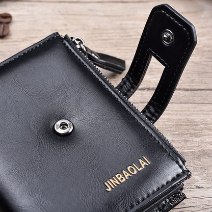 Retro Buckle Multifunctional Men's Wallet