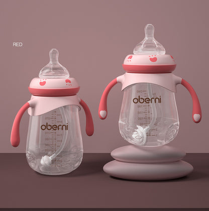 Breitkaliber Anti-Colic-Babyflasche mit Anti-Fall-Design