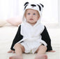 Cartoon Animal Hooded Baby Bath Towels – Soft Cotton Bathrobes for Children