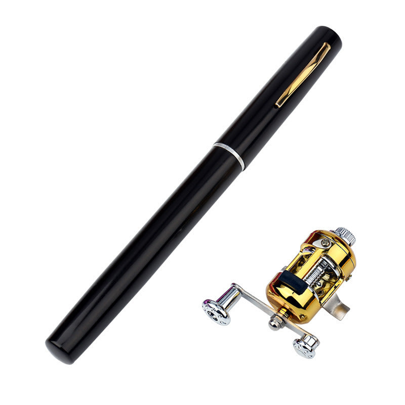 Aluminum Pen Style Fishing Rod Mini Portable Pocket