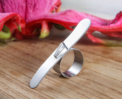 Stainless Steel Peeler Ring – Effortless Peeling for All Your Fruits and Vegetables