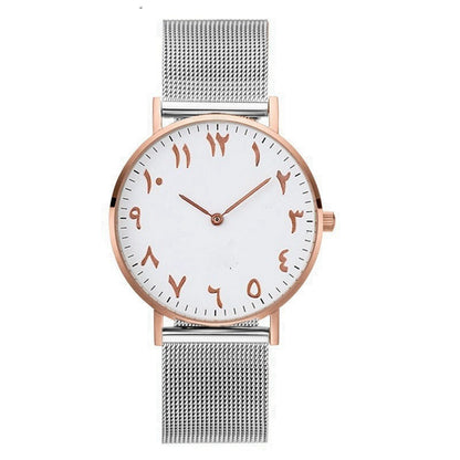 Luxury Quartz Watches for Men and Women with Stainless Steel Straps