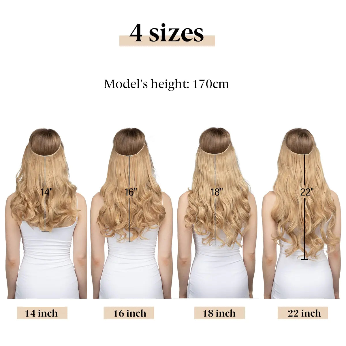 Synthetic No Clip Wave Hair Extensions - PureSelect