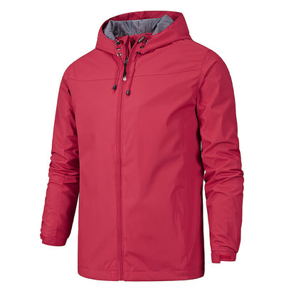 Outdoor Windproof and Waterproof All-Season Mountaineering Jacket for Men