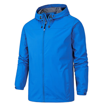 Outdoor Windproof and Waterproof All-Season Mountaineering Jacket for Men