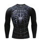 Black Spider Design Fitness T-Shirt